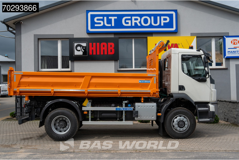 Camion benne Volvo FL 280 FL 4X4 3-Way kipper 4x4 Euro 6