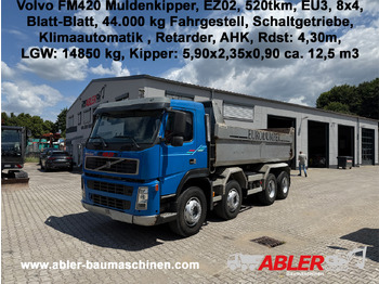 Camion benne  Volvo FM420 Muldenkipper AHK Klima Retarder