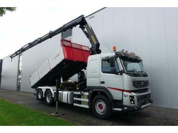 Camion benne Volvo FMX450 6X2 PALFINGER PK22002-EH KRAN/CRANE FULL