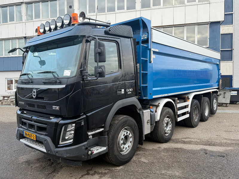 Camion benne Volvo FMX 500 10X4 EURO 6 VOSSEBELT KIPPER MOT TÜV 06-26
