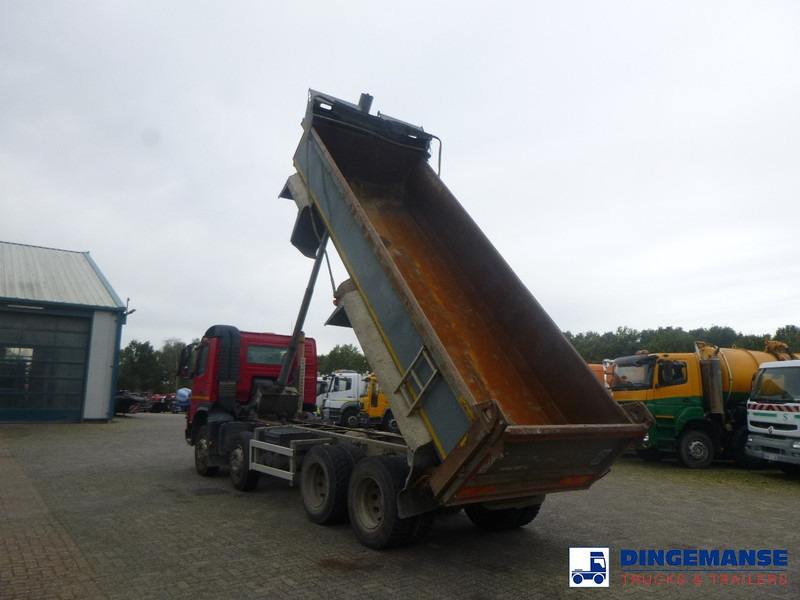 Camion benne Volvo FM 410 8x4 RHD steel tipper 16.6 m3