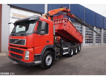 Camion benne Volvo FM 440 Palfinger 16 ton/meter laadkraan