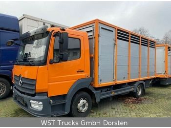 Camion bétaillère Mercedes-Benz 824L Einstock Vollalu