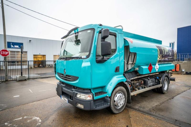 Camion citerne Renault MIDLUM 270 DXI + MAGYAR ALU 11000L+5COMP.