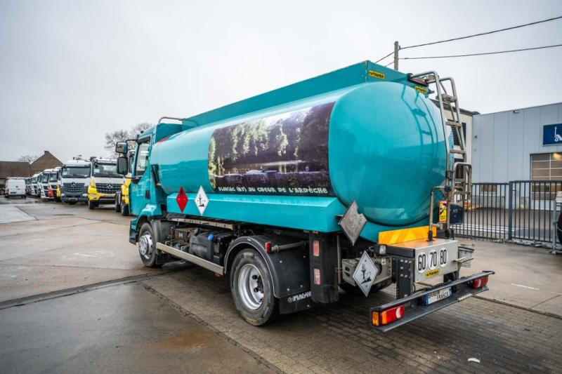 Camion citerne Renault MIDLUM 270 DXI + MAGYAR ALU 11000L+5COMP.