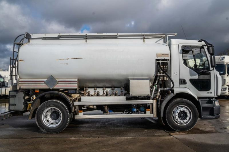 Camion citerne Renault MIDLUM 280+TANK 12.500L/5 Comp.