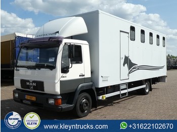 Camion fourgon MAN 9.153 horse truck