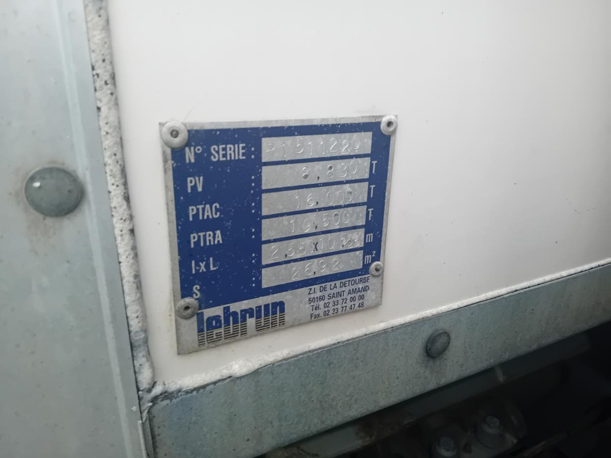 Camion fourgon Renault D16