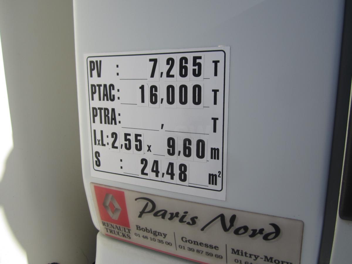 Camion fourgon Renault Midlum 220.16 DXI