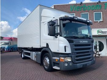 Camion fourgon Scania P230 BAKWAGEN MET LAADKLEP IN PERFECT CONDITION