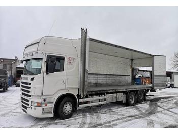 Camion fourgon Scania R480LB6X2HNB EURO 5 full side opening