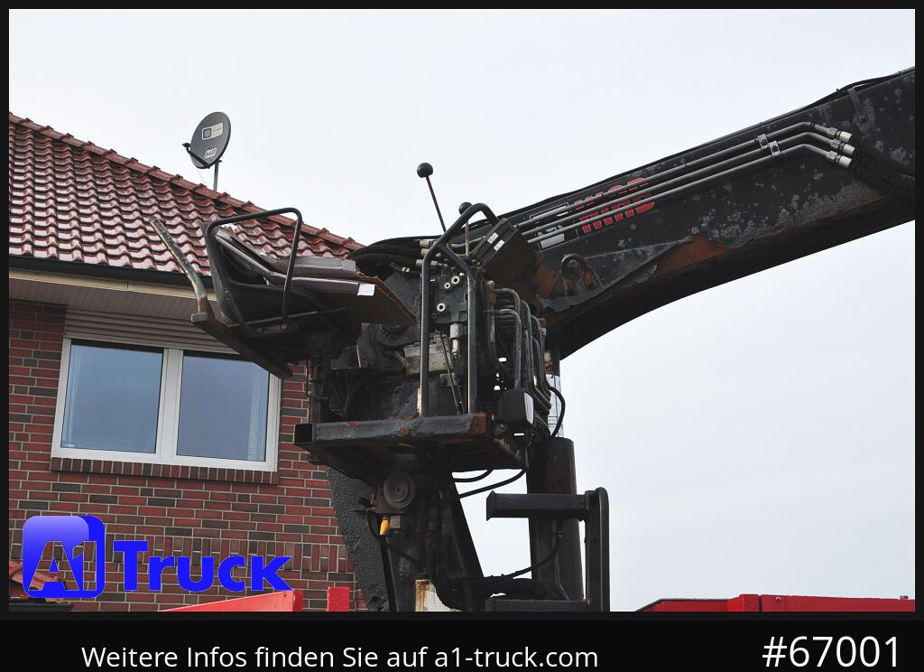 Camion grue MAN TGX 26.400, Hiab Kran, Lenk-Liftachse,