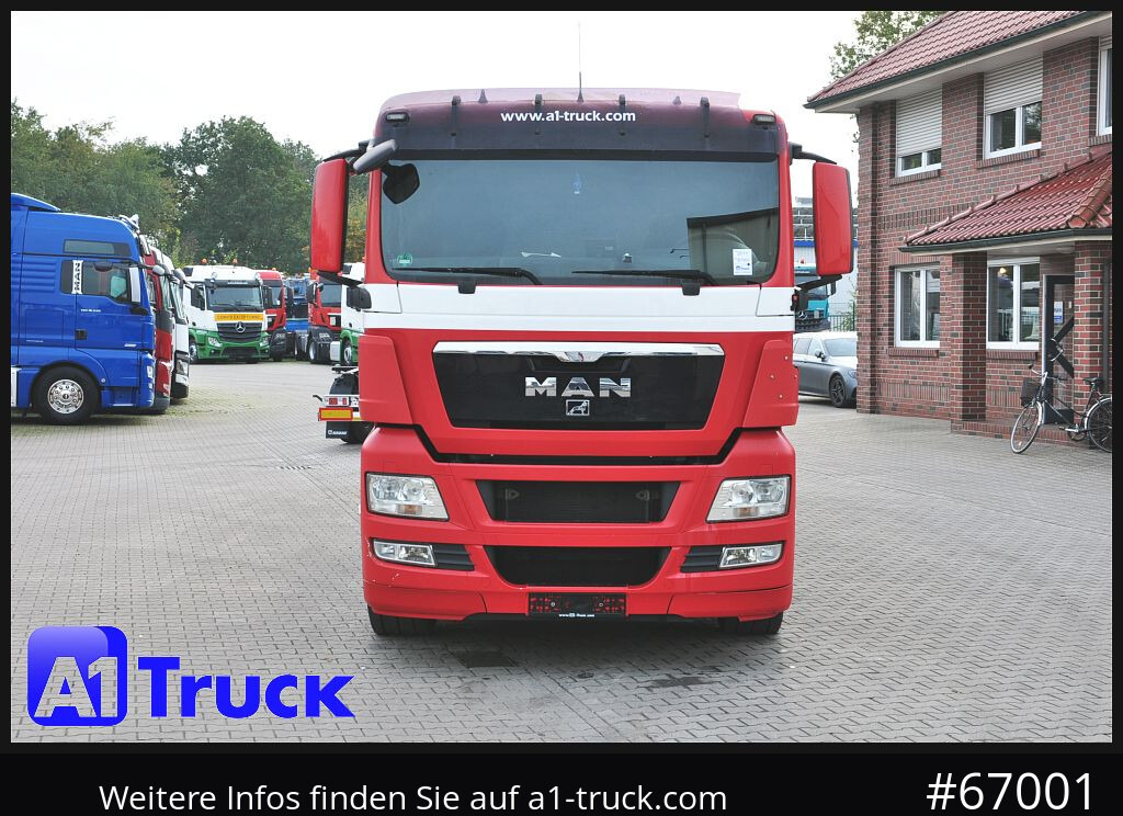 Camion grue MAN TGX 26.400, Hiab Kran, Lenk-Liftachse,