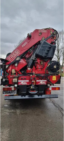 Camion grue Mercedes-Benz AK 8X8 FASSI 660 EINZELBER SEILWINDE