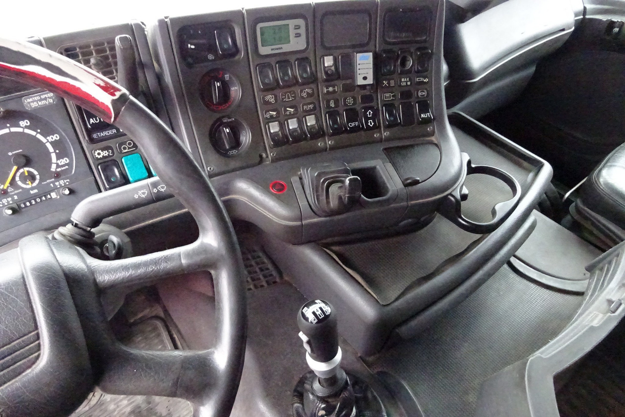 Camion grue Scania R 124G 420 8x2