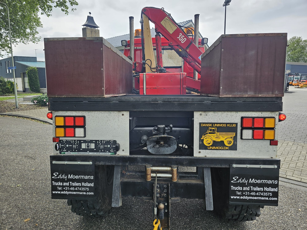 Camion grue Unimog 406/U9000 4x4