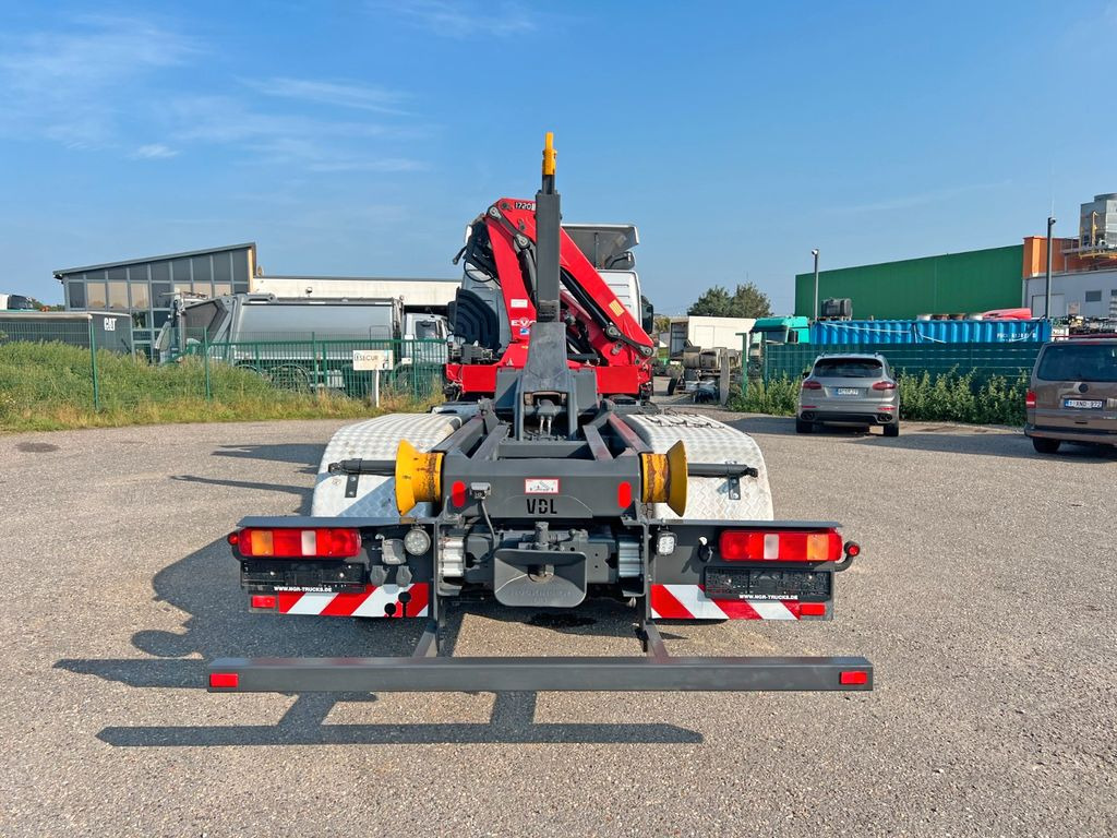 Camion grue Volvo FM 420 6X2 Abroller mit Kran & Funk im Top Zust.