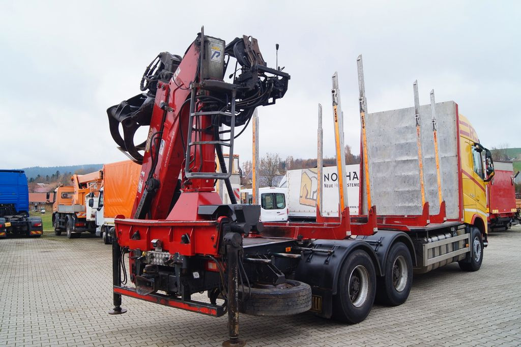 Camion grumier Volvo FH 500 Holztrans. mit Penz 12Z9 Holzkran