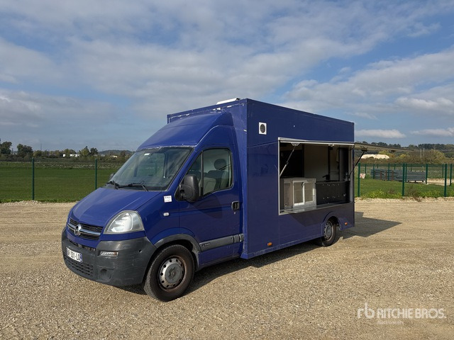 Camion magasin 2010 Opel Movano 3500 4x2 Food Concession Truck