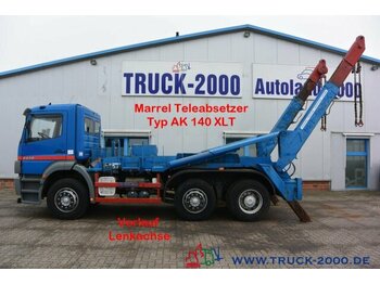 Camion multibenne Mercedes-Benz 2528 Tele autom. Verriegelung Deutscher LKW