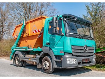 Camion multibenne Mercedes-Benz Atego 818 Meiller AK4 Teleskobabsetzer