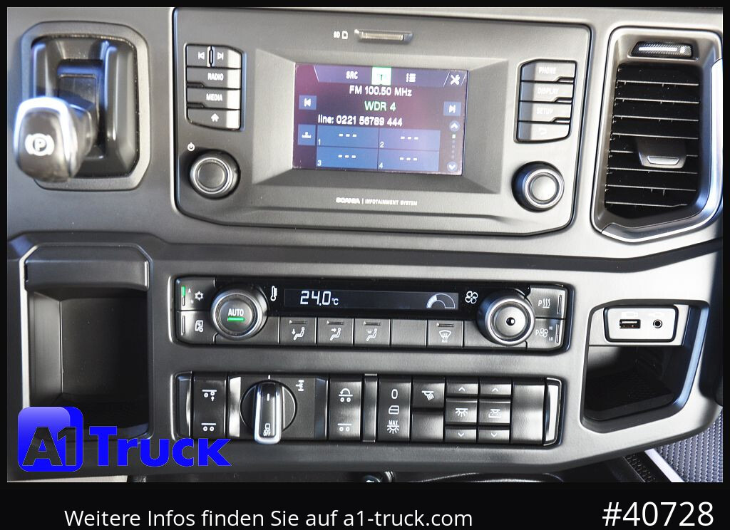 Camion multibenne SCANIA G410 Meiller AK 16 Funk Lenkachse