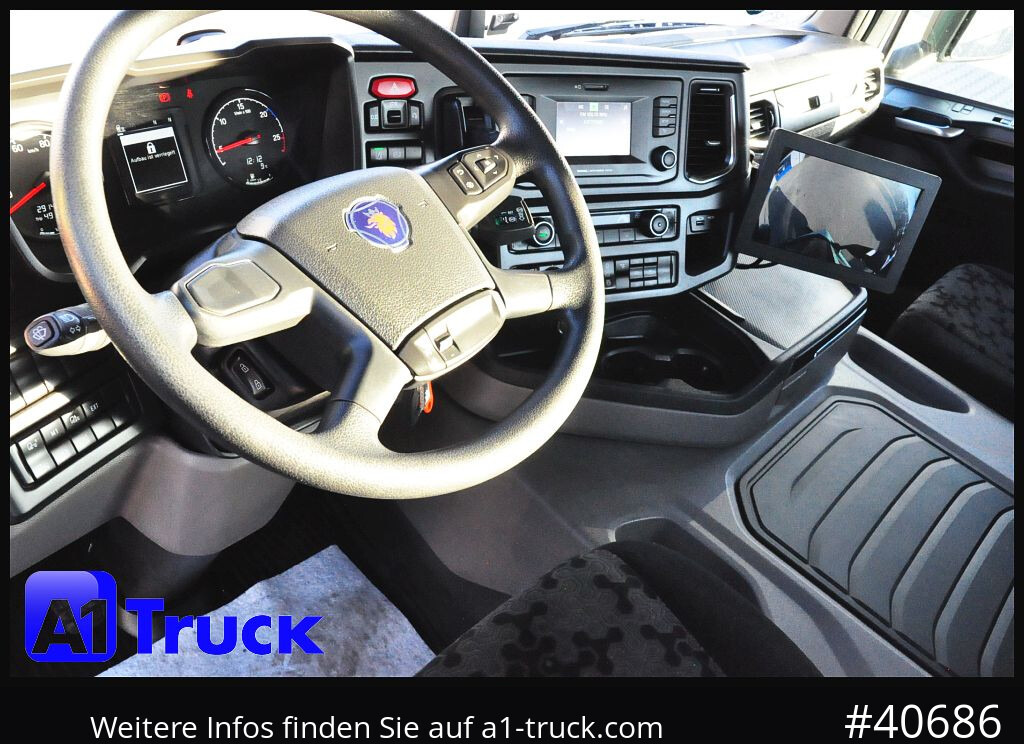 Camion multibenne SCANIA G410 Meiller AK 16 Funk Lenkachse