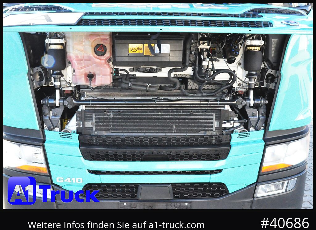 Camion multibenne SCANIA G410 Meiller AK 16 Funk Lenkachse