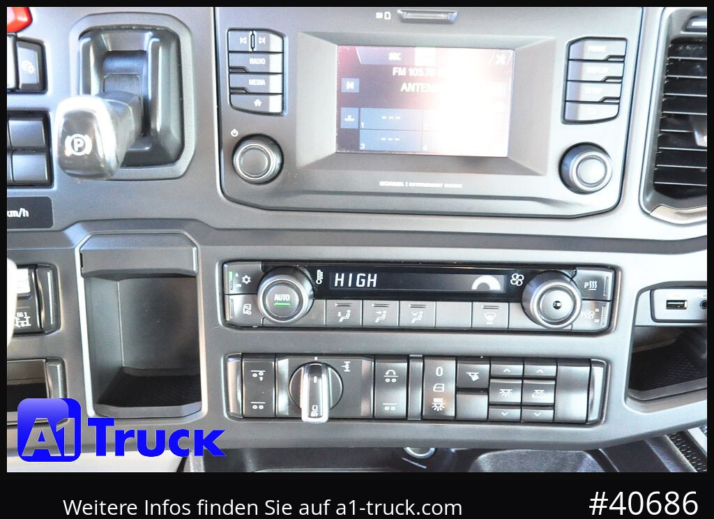 Camion multibenne SCANIA G410 Meiller AK 16 Funk Lenkachse