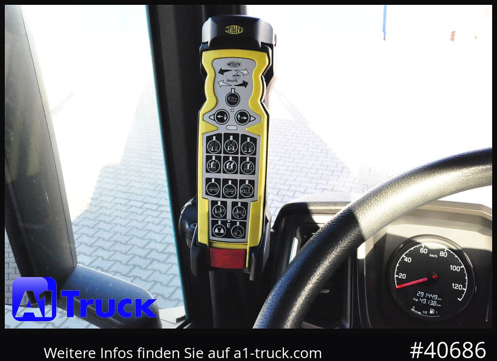 Camion multibenne SCANIA G410 Meiller AK 16 Funk Lenkachse