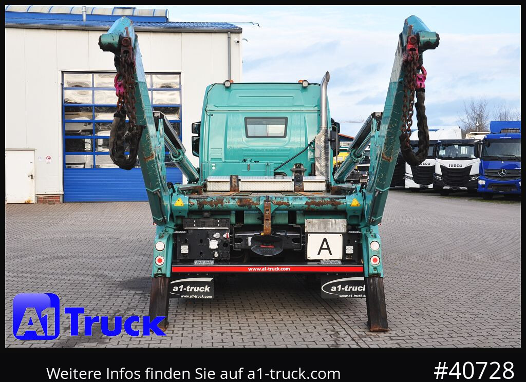 Camion multibenne SCANIA G410 Meiller AK 16 Funk Lenkachse