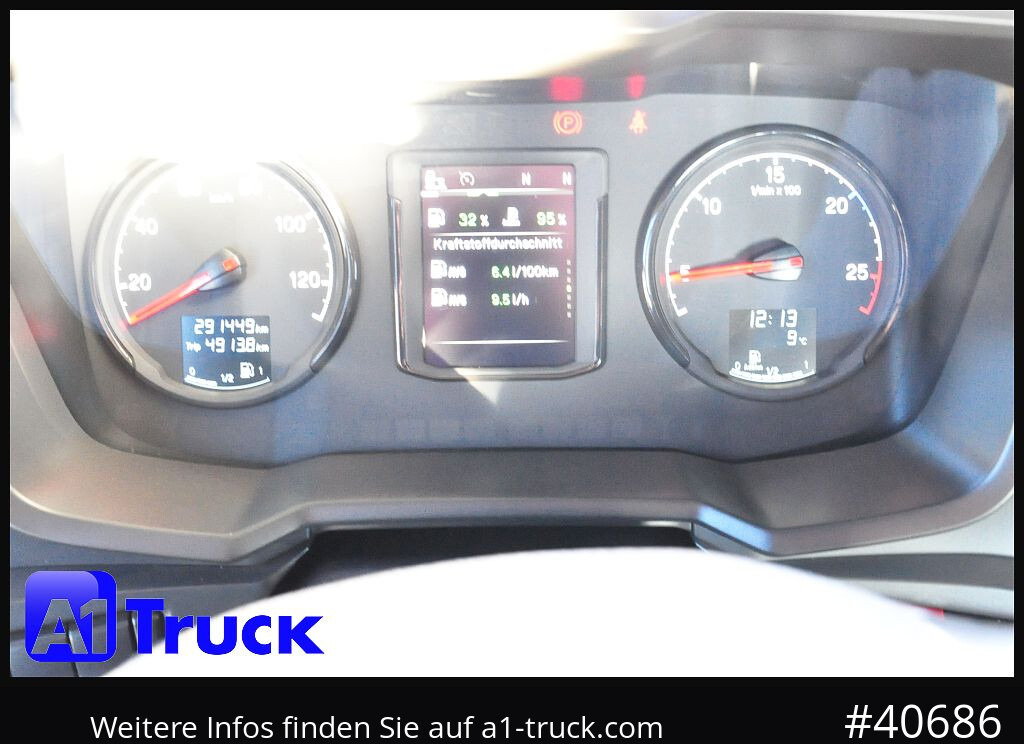 Camion multibenne SCANIA G410 Meiller AK 16 Funk Lenkachse