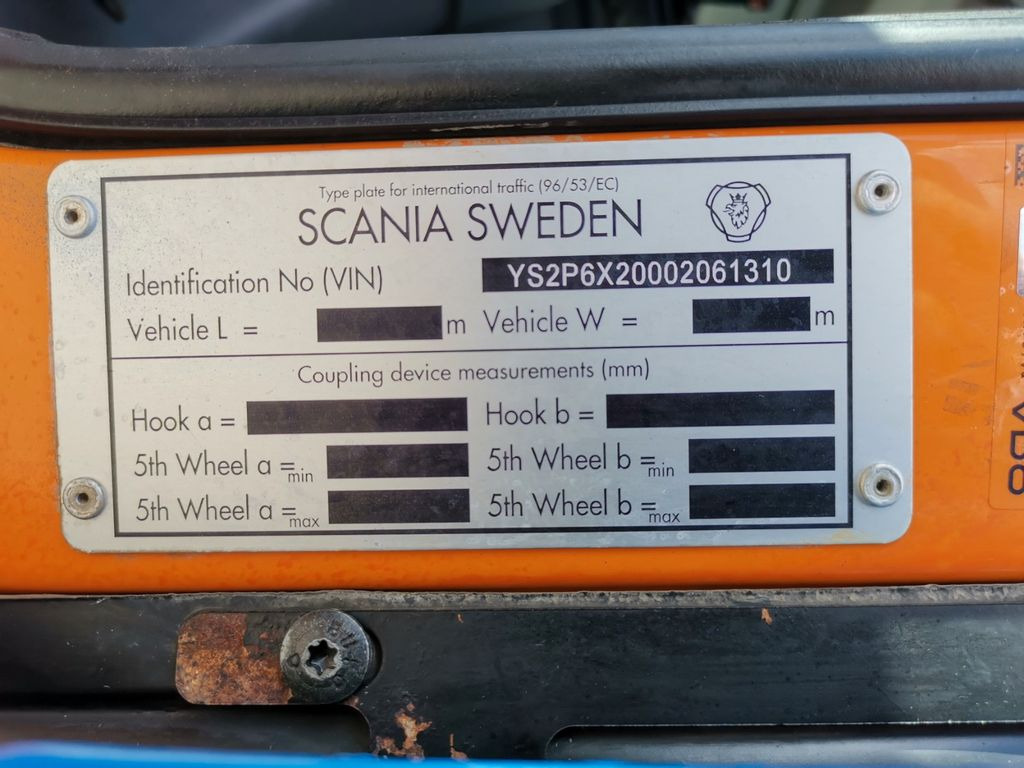 Camion multibenne Scania P 380 LB6X2*4HSA / Absetzkipper / neue Batterien