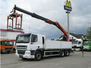 Camion plateau DAF CF 85/460 6x4 Pritsche Heckkran