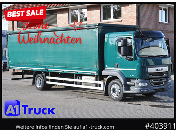 Camion plateau DAF LF 290, Klima, 16t Steckrungen