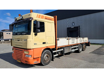 Camion plateau DAF XF 105 410 Spacecab 6x2 Euro 5