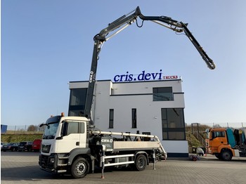 Camion plateau MAN TGS 18.360 4x2 Cifa K20L-R