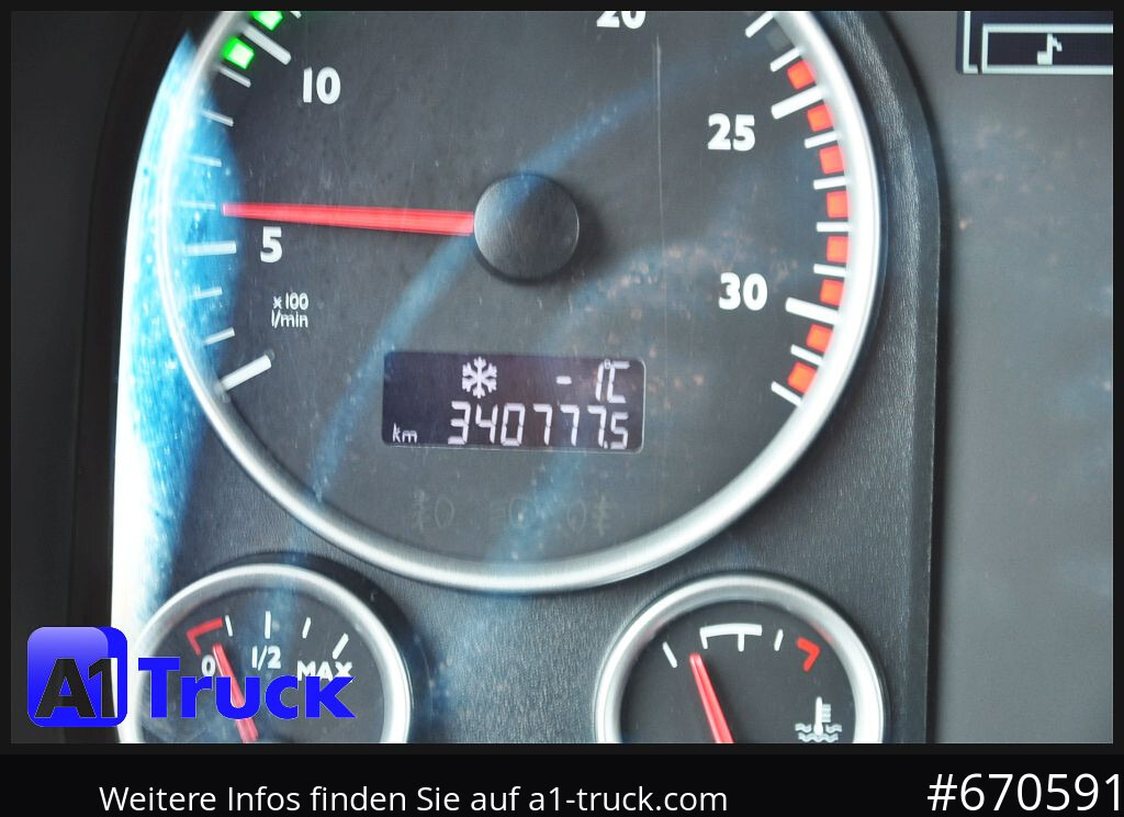 Camion plateau MAN TGS 26.440,  Kran PK20.501L Lenkachse,