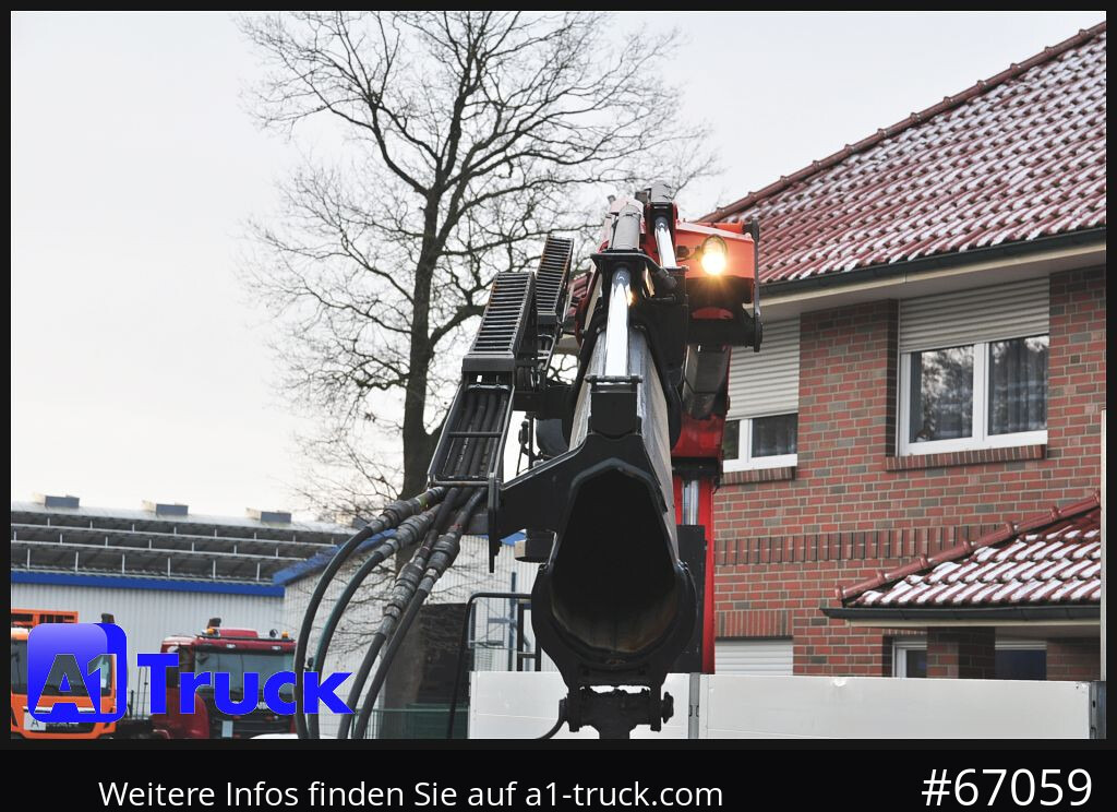 Camion plateau MAN TGS 26.440,  Kran PK20.501L Lenkachse,