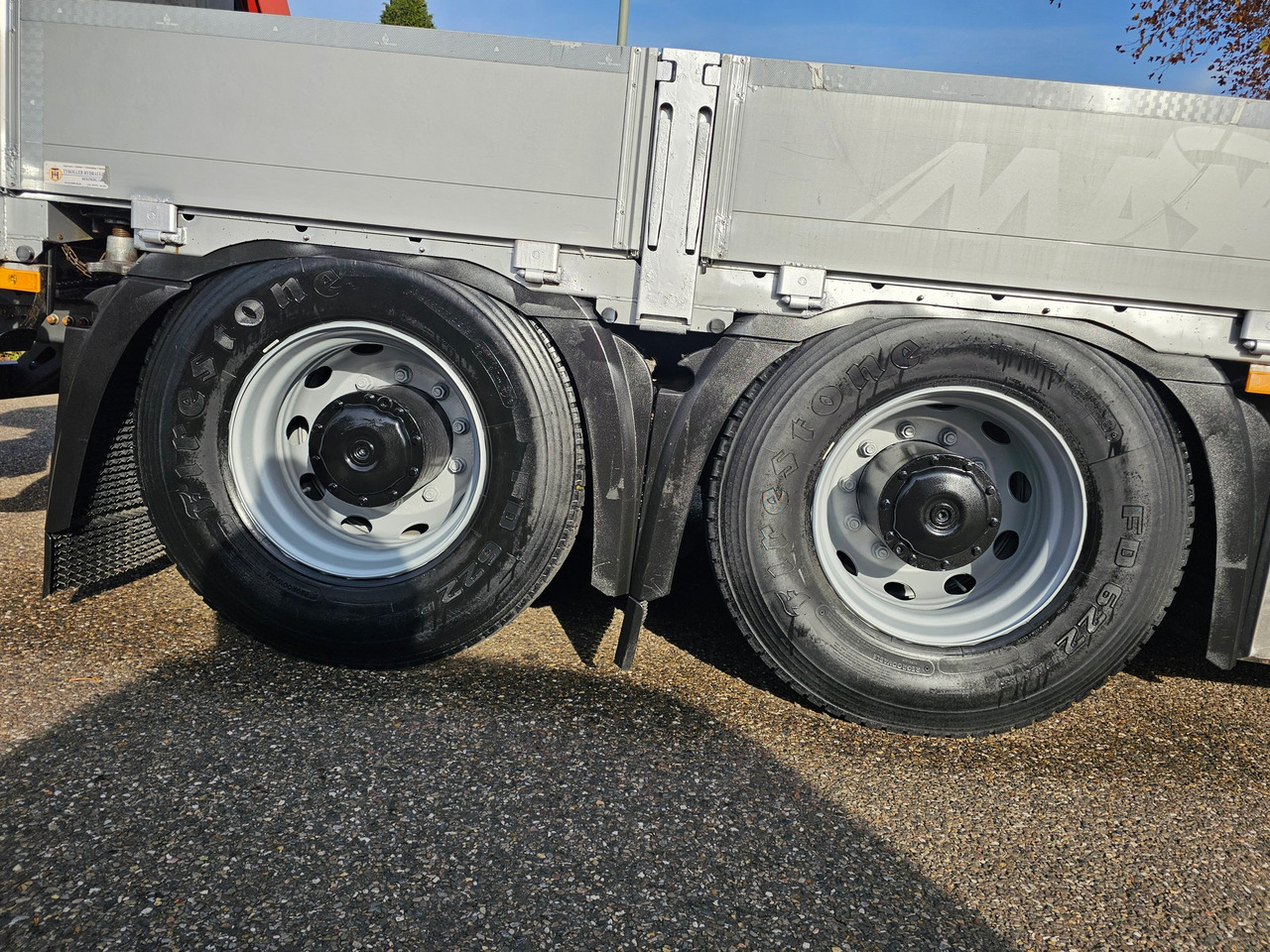 Camion plateau Mercedes Benz Actros 2645 6x4