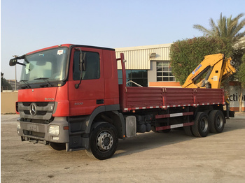 Camion plateau Mercedes-Benz Actros 3332 6x4
