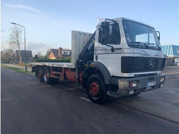 Camion plateau Mercedes-Benz SK 2429 EPS WITH CRANE