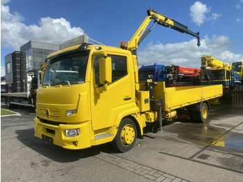 Camion plateau Renault D180 4X2 EURO 6 + PALFINGER PK4200
