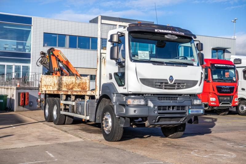 Camion plateau Renault KERAX 380DXI+E5+PK18TM/3EXT