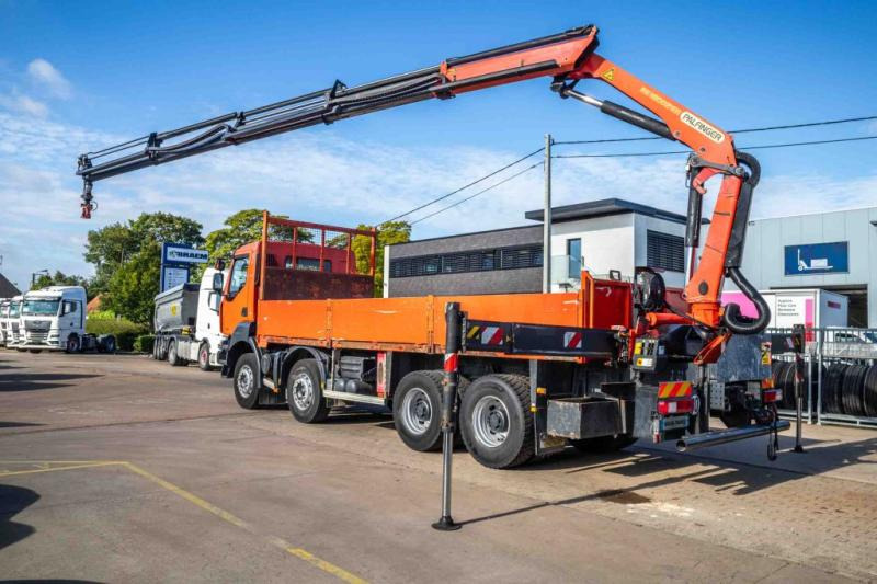 Camion plateau Renault KERAX 380DXI+E5+PK18TM/4EXT