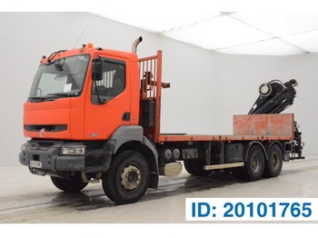 Camion plateau Renault Kerax 320 DCi - 6x4