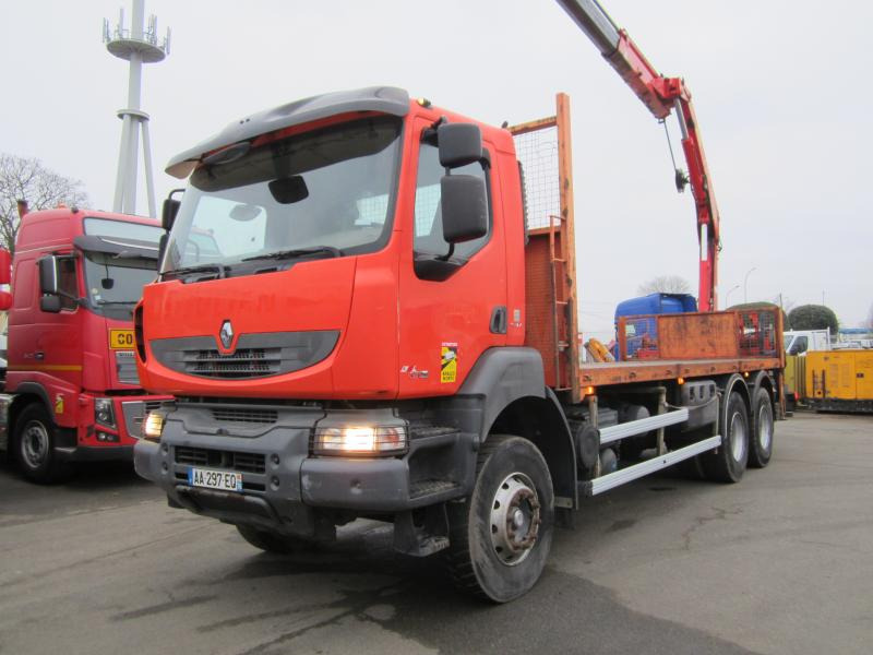 Camion plateau Renault Kerax 370 DXI