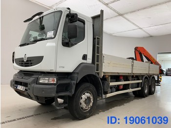 Camion plateau Renault Kerax 370 DXi - 6x4