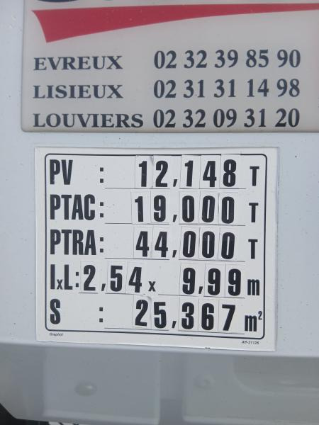 Camion plateau Renault Magnum 440 DXI