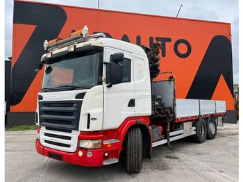 Camion plateau Scania G 420 6x2*4 HIAB 211E-6